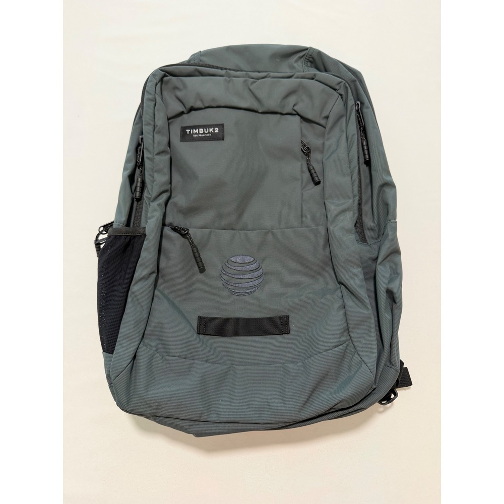 Timbuk2 Parkside Laptop Backpack Gray AT&T Logo Commuter Bag 384-3 TSF18 OS